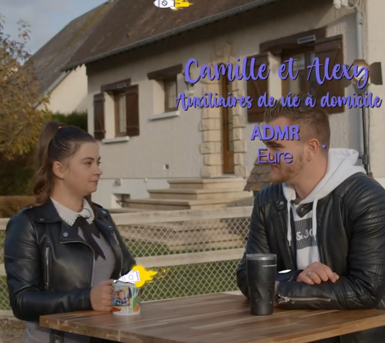 OSEZ MON MÉTIER – S2 E9 : Camille et Alexy, auxiliaires de vie à domicile