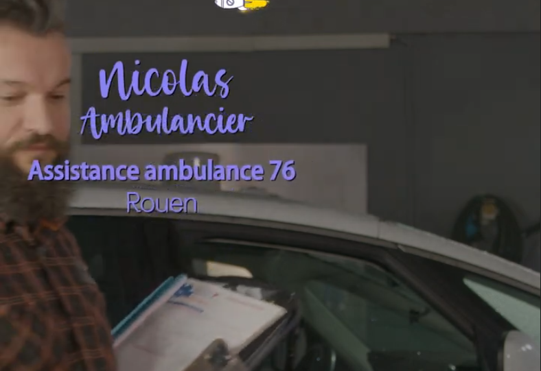 OSEZ MON MÉTIER – S2 E10 : Nicolas, ambulancier