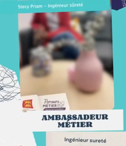 Stecy, ambassadrice métier – Ingénieure sûreté