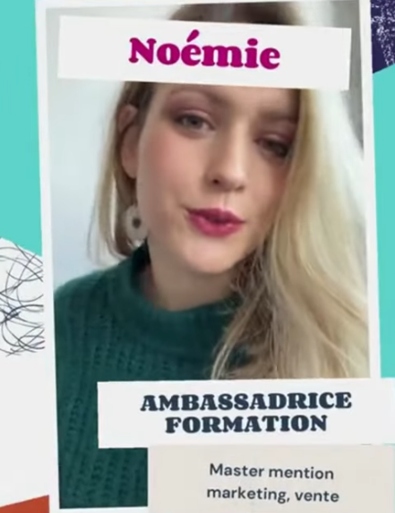Bienvenue à Noémie, ambassadrice formation