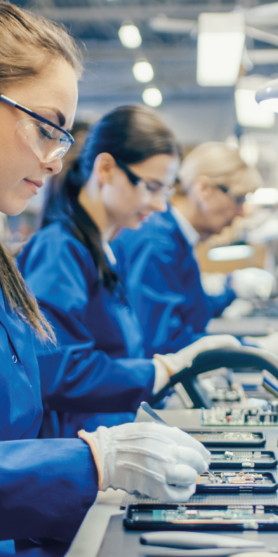 Pilote de ligne de production femme Normandie