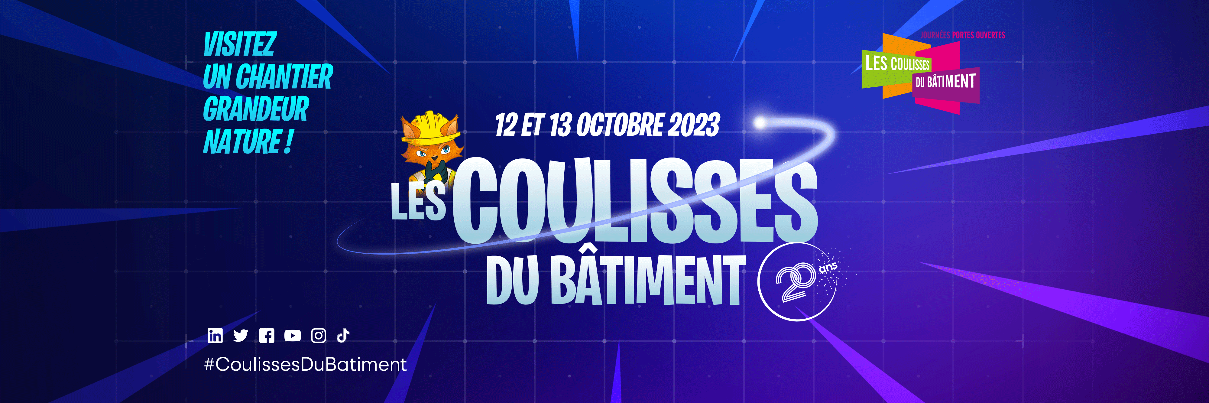 coulisses du bâtiment