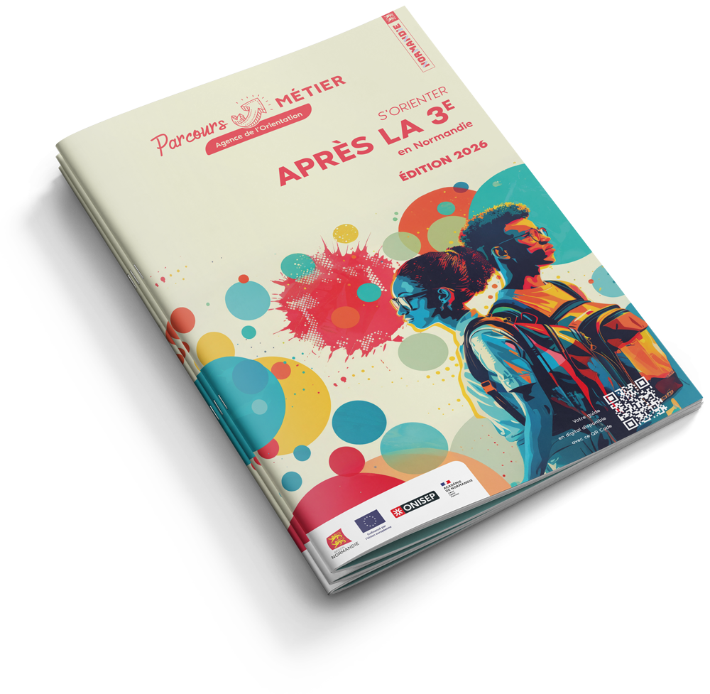 Couverture du Guide S'orienter après la 3e en Normandie - édition 2026
